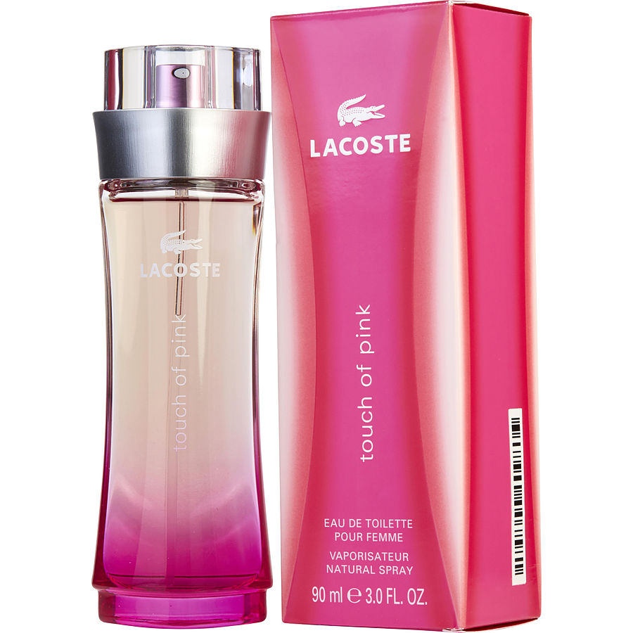LacosteTouch Of Pink Women Eau De Toilette Spray 3 oz by Lacoste