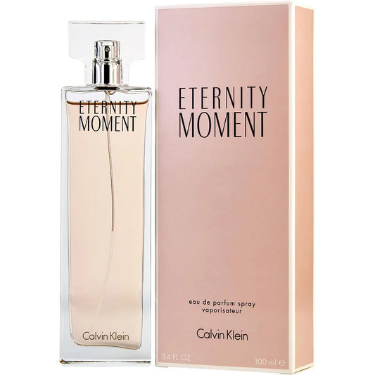 Eternity Moment Women Eau De Parfum Spray 3.4 oz by Calvin Klein