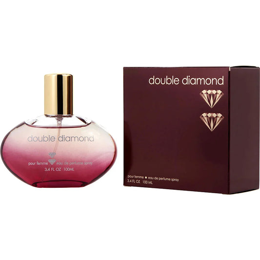 Double Diamond Women Eau De Parfum Spray 3.4 oz by Yzy Perfume